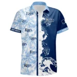 Tampa Bay Rays Hawaiian Shirt New 2026 Premium Crinkle Textured Personalize Name