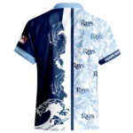 Tampa Bay Rays Hawaiian Shirt New 2026 Premium Crinkle Textured Personalize Name