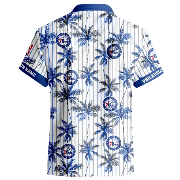 Philadelphia 76ers Hawaiian Shirt New 2026 Premium Crinkle Textured