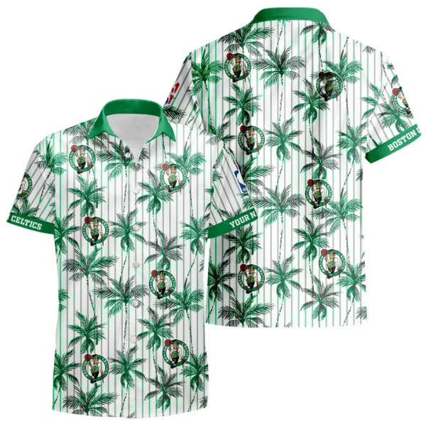 Boston Celtics Hawaiian Shirt New 2026 Premium Crinkle Textured