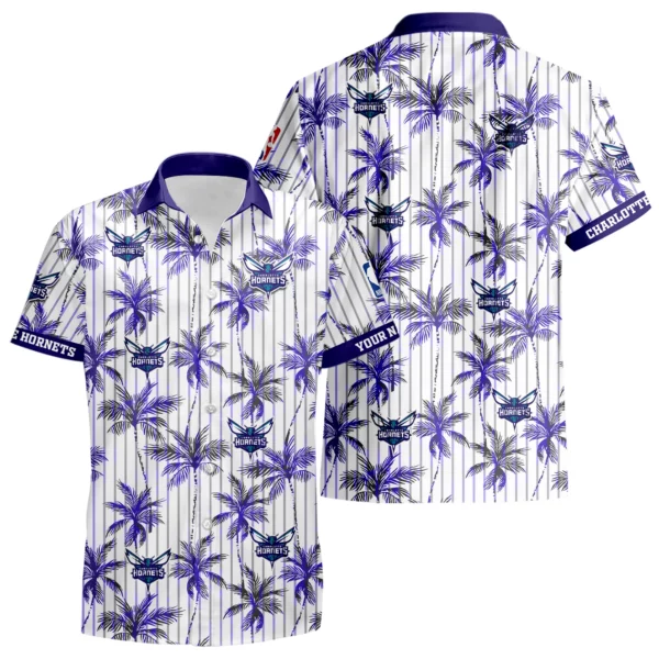 Charlotte Hornets Hawaiian Shirt New 2026 Premium Crinkle Textured
