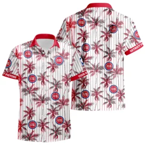 Detroit Pistons Hawaiian Shirt New 2026 Premium Crinkle Textured