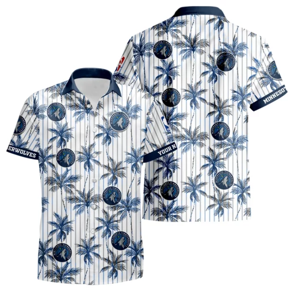 Minnesota Timberwolves Hawaiian Shirt New 2026 Premium Crinkle Textured