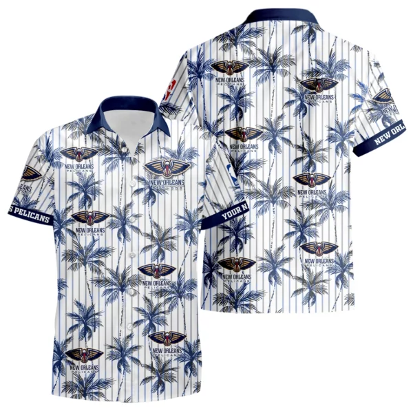 New Orleans Pelicans Hawaiian Shirt New 2026 Premium Crinkle Textured