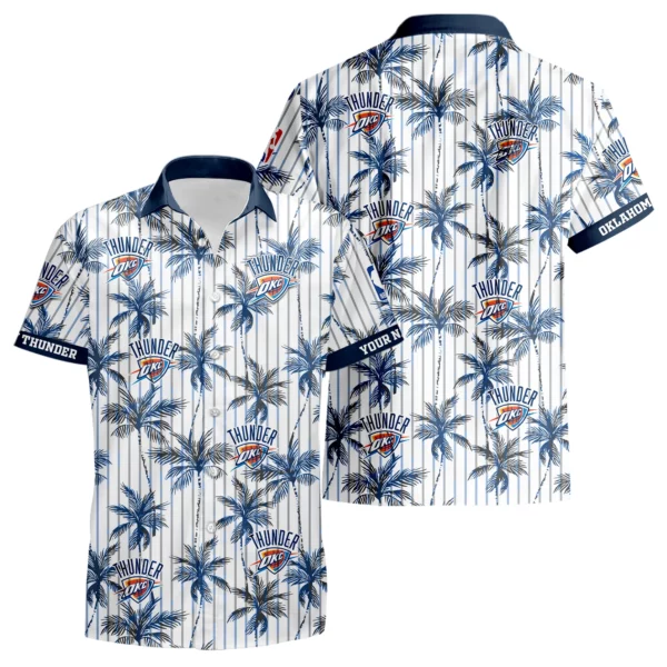 Oklahoma City Thunder Hawaiian Shirt New 2026 Premium Crinkle Textured