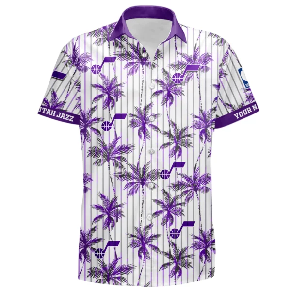 Utah Jazz Hawaiian Shirt New 2026 Premium Crinkle Textured