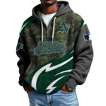 Athletics Men's Waffle Knit Hoodie Quarter Zip New 2026 Limited