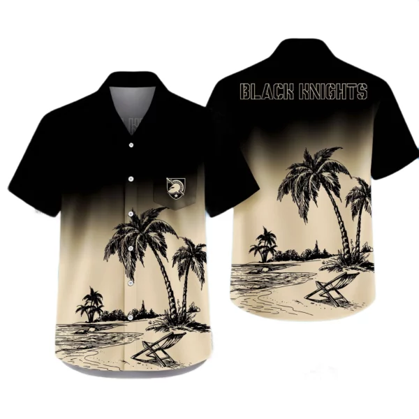 Army Black Knights Hawaiian Shirt New 2026 Premium Crinkle Textured
