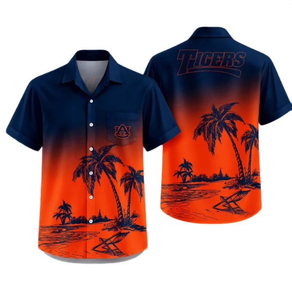 Auburn Tigers Hawaiian Shirt New 2026 Premium Crinkle Textured