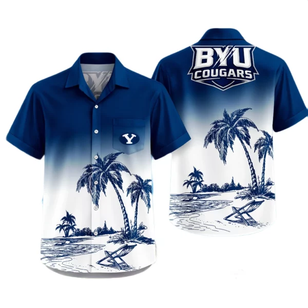 BYU Cougars Hawaiian Shirt New 2026 Premium Crinkle Textured