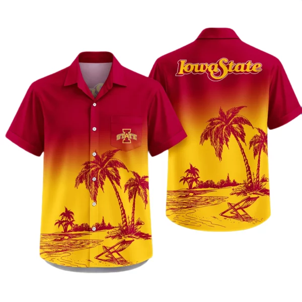 Iowa State Cyclones Hawaiian Shirt New 2026 Premium Crinkle Textured