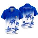 Kansas Jayhawks Hawaiian Shirt New 2026 Premium Crinkle Textured