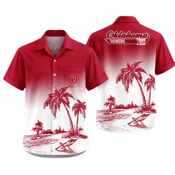 Oklahoma Sooners Hawaiian Shirt New 2026 Premium Crinkle Textured