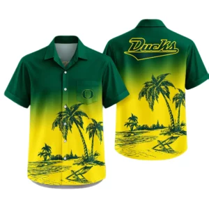 Oregon Ducks Hawaiian Shirt New 2026 Premium Crinkle Textured