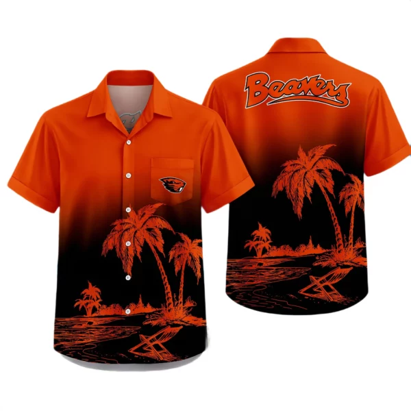 Oregon State Beavers Hawaiian Shirt New 2026 Premium Crinkle Textured