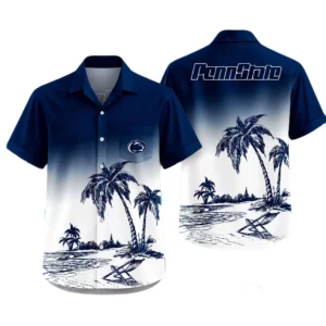 Penn State Nittany Lions Hawaiian Shirt New 2026 Premium Crinkle Textured