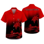 Texas Tech Red Raiders Hawaiian Shirt New 2026 Premium Crinkle Textured