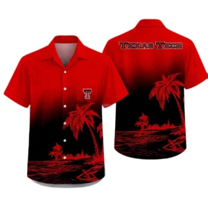 Texas Tech Red Raiders Hawaiian Shirt New 2026 Premium Crinkle Textured