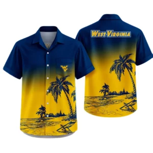 West Virginia Mountaineers Hawaiian Shirt New 2026 Premium Crinkle Textured