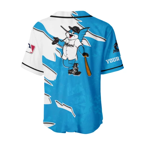 Miami Marlins Baseball Jersey 2026 Limited Customize Name