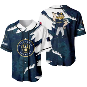Milwaukee Brewers Baseball Jersey 2026 Limited Customize Name