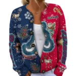 Atlanta Braves Women’s Knit Cardigan Sweater New 2026 Customize Name
