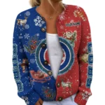 Chicago Cubs Women’s Knit Cardigan Sweater New 2026 Customize Name