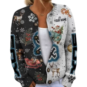 Chicago White Sox Women’s Knit Cardigan Sweater New 2026 Customize Name
