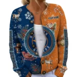 Houston Astros Women’s Knit Cardigan Sweater New 2026 Customize Name