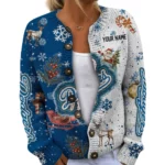 Los Angeles Dodgers Women’s Knit Cardigan Sweater New 2026 Customize Name