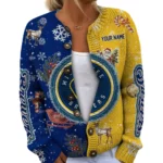 Milwaukee Brewers Women’s Knit Cardigan Sweater New 2026 Customize Name