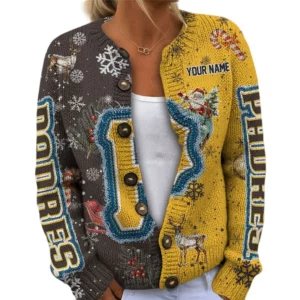 Pittsburgh Pirates Women’s Knit Cardigan Sweater New 2026 Customize Name