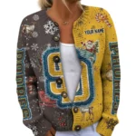 San Diego Padres Women’s Knit Cardigan Sweater New 2026 Customize Name