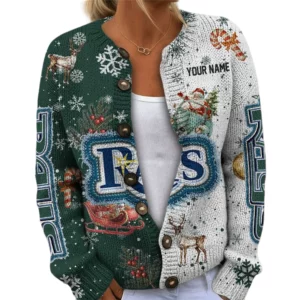 Tampa Bay Rays Women’s Knit Cardigan Sweater New 2026 Customize Name