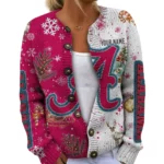 Alabama Crimson Tide Women’s Knit Cardigan Sweater New 2026 Customize Name