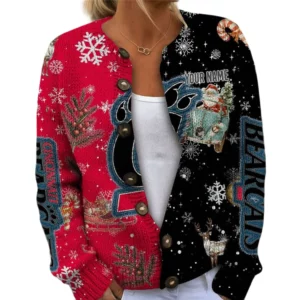 Cincinnati Bearcats Women’s Knit Cardigan Sweater New 2026 Customize Name