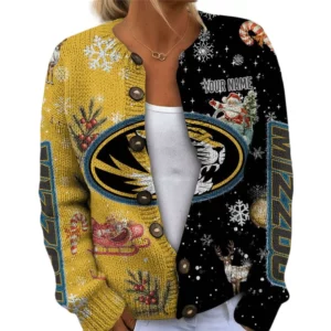 Missouri Tigers Women’s Knit Cardigan Sweater New 2026 Customize Name