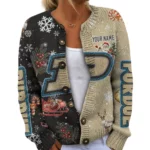 Purdue Boilermakers Women’s Knit Cardigan Sweater New 2026 Customize Name