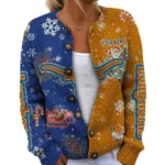 Texas Longhorns Women’s Knit Cardigan Sweater New 2026 Customize Name