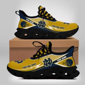 Notre Dame Fighting Irish Max Soul Shoes Sneaker Unisex New 2026 Customize Name