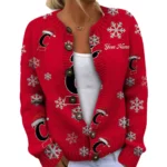 Cincinnati Bearcats Women’s Knit Cardigan Sweater New 2026 Limited Customize Name