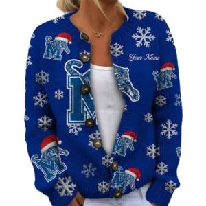 Memphis Tigers Women’s Knit Cardigan Sweater New 2026 Limited Customize Name