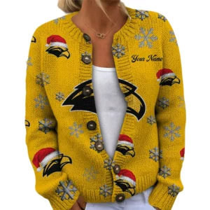 Southern Miss Golden Eagles Women’s Knit Cardigan Sweater New 2026 Limited Customize Name