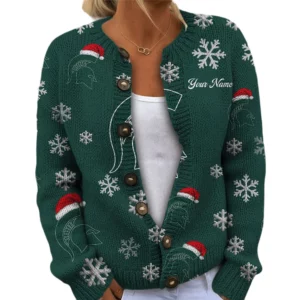 Michigan State Spartans Women’s Knit Cardigan Sweater New 2026 Limited Customize Name