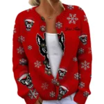 NC State Wolfpack Women’s Knit Cardigan Sweater New 2026 Limited Customize Name