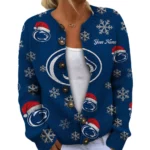 Penn State Nittany Lions Women’s Knit Cardigan Sweater New 2026 Limited Customize Name