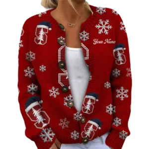 Stanford Cardinal Women’s Knit Cardigan Sweater New 2026 Limited Customize Name