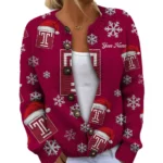 Temple Owls Women’s Knit Cardigan Sweater New 2026 Limited Customize Name