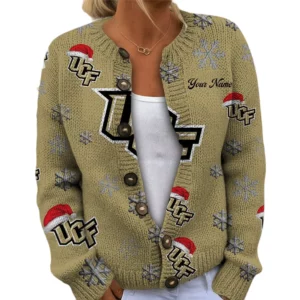 UCF Knights Women’s Knit Cardigan Sweater New 2026 Limited Customize Name
