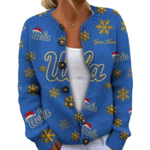 UCLA Bruins Women’s Knit Cardigan Sweater New 2026 Limited Customize Name